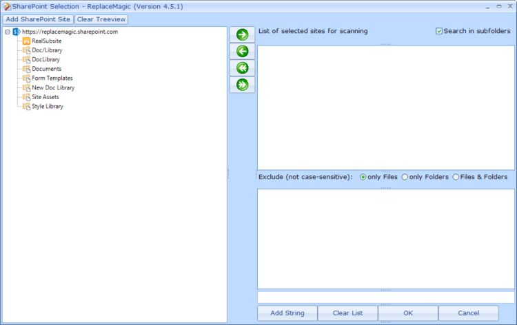 Selezionare percorso SharePoint per trovare i collegamenti interrotti